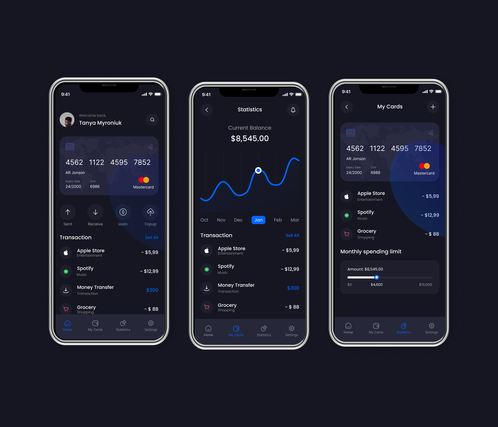 Banking App hero screenshot